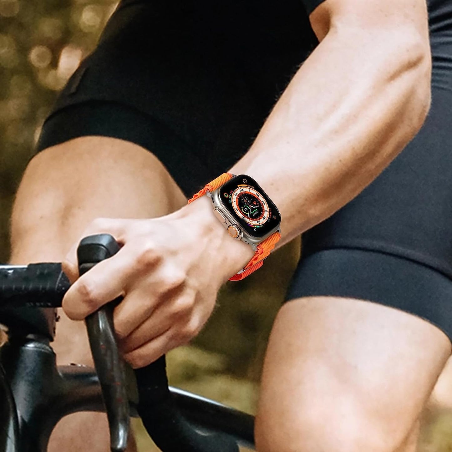 SVISVIPA 6 Pack Alpine Loop Bands Compatible with Apple Watch Ultra 49Mm 45Mm 44Mm 42Mm 41Mm 40Mm 38Mm, Nylon Sport Wristband for Men Women, Titanium C-Hook Strap for Iwatch Series 8 7 6 5 4 3 2 1 SE  SVISVIPA   