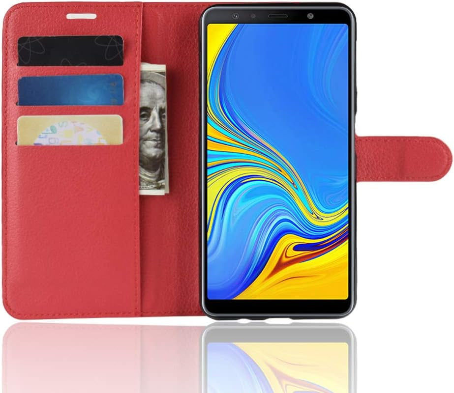 LG V40 Thinq Case, LG V40 Case CJ Sunshine Stand Feature Flip Wallet Cover/With Credit Card Slots/Magnetic Closure Cover, for LG V40 Thinq/Lg V40 Phone Protective Case(Green)  CJ Sunshine Red For Oneplus 6T 