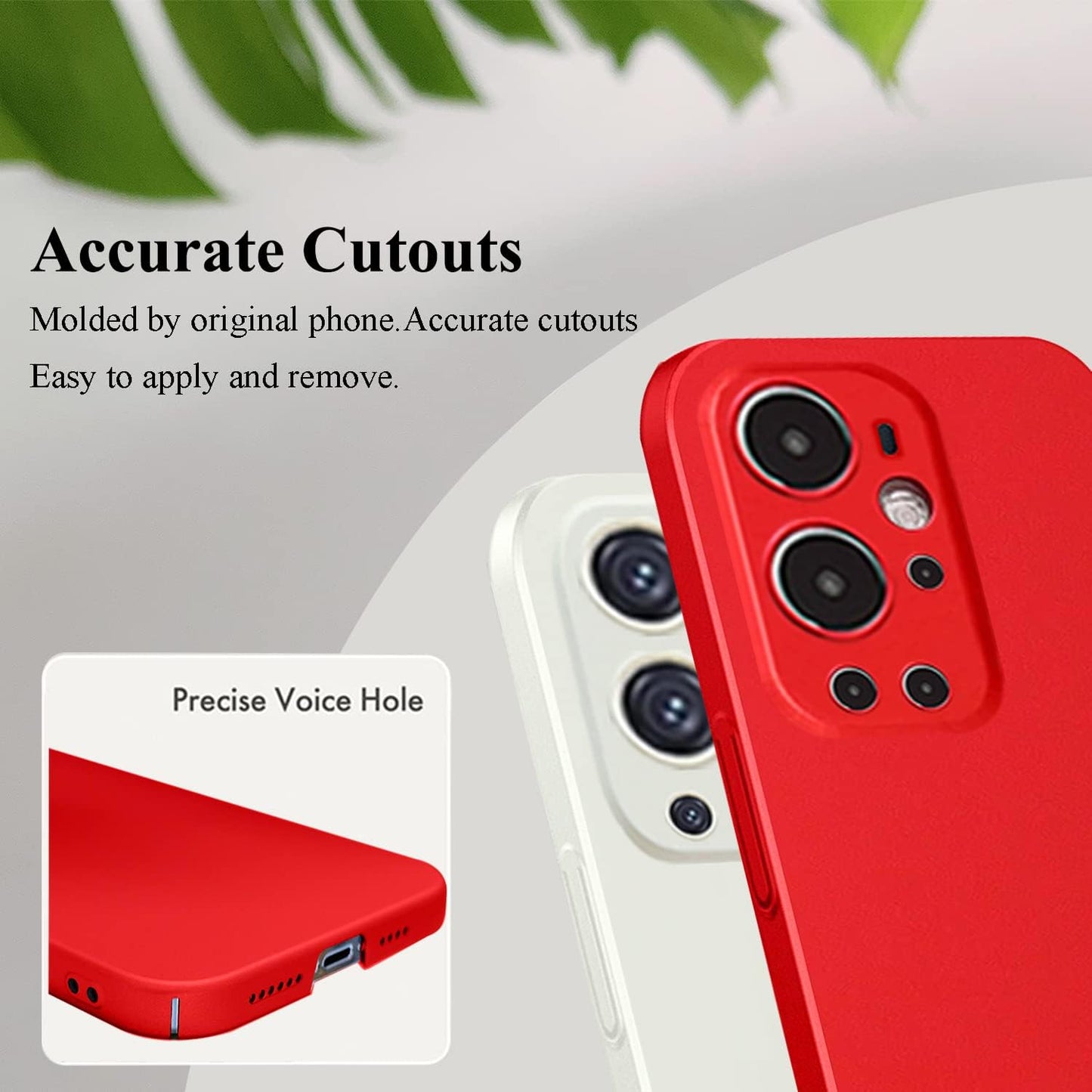 Yarxiawin for Oneplus 9 Pro Case Shockproof Pink, Oneplus 9 Pro Phone Case Thin Hard PC Protective Case Anti-Fingerprint Cover with Ultimate Delicate Touch Feeling (Red)  Yarxiawin   