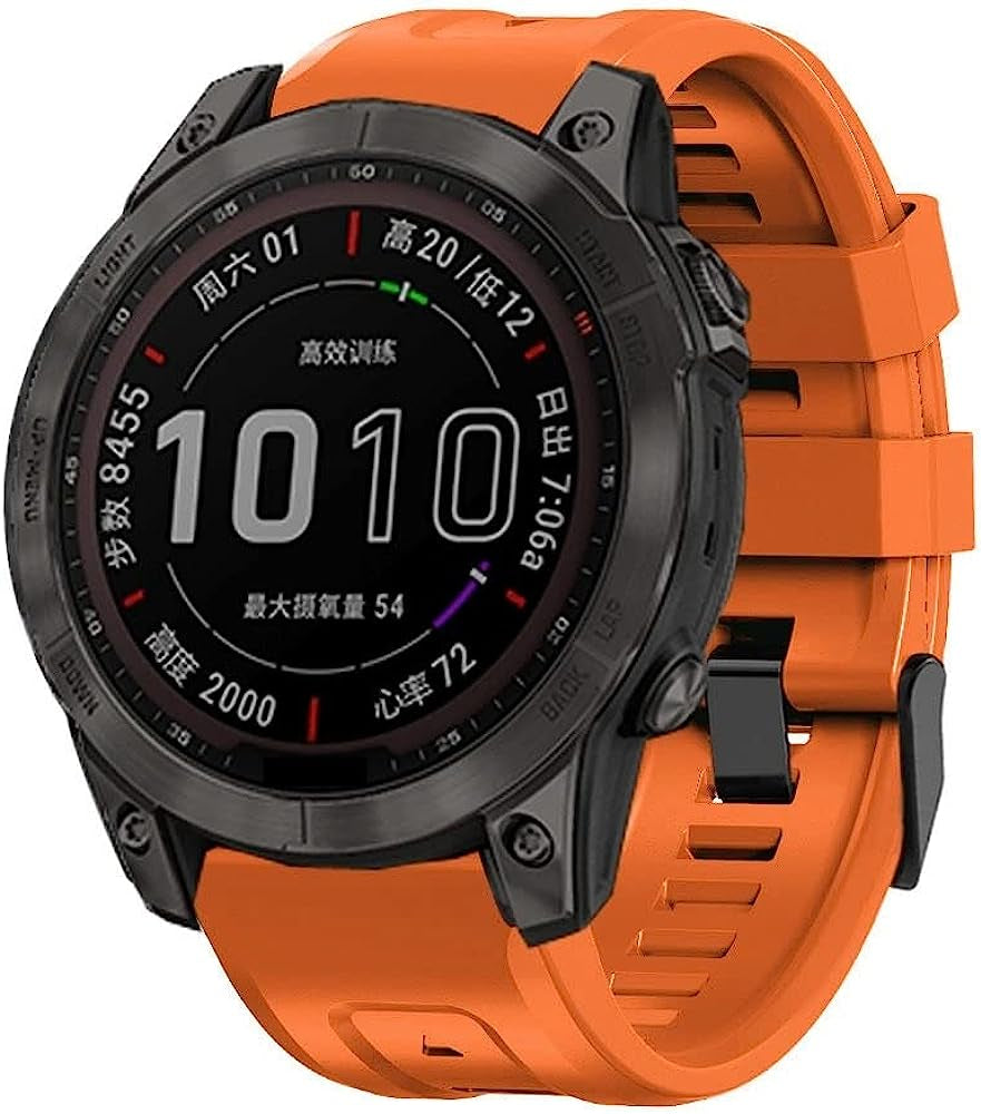 EGSDSE Band for Garmin Fenix 7X 7 6 6X Pro 5 5X Plus/Coros VERTIX Smart Watch 26 22Mm Silicone Straps Breathable Watchband for VERTIX2  EGSDSE   