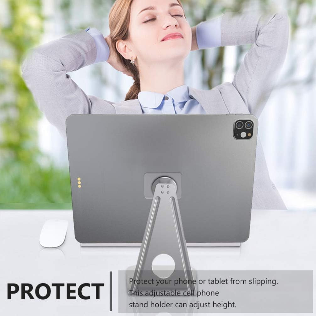 OSALADI Tablet Stand Tablet Holder Desktop Stand Magnetic Laptop Stand Notebook Holder Multifunction Cellphone Mount for Desk Table Tablet Holder Desktop Stand Tablet Holder  OSALADI   