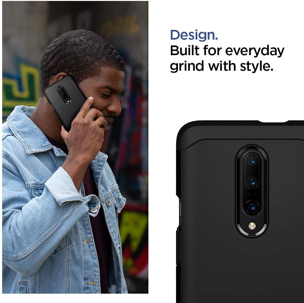 Spigen Tough Armor Designed for Oneplus 7 Pro Case (2019) - Black  Spigen   