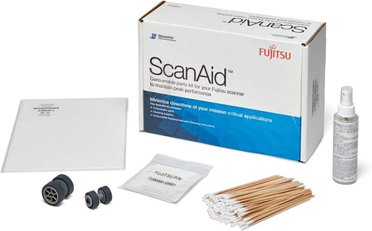 Fujitsu Scanaid Cleaning Kit Cg01000-524801  FUJITSU   