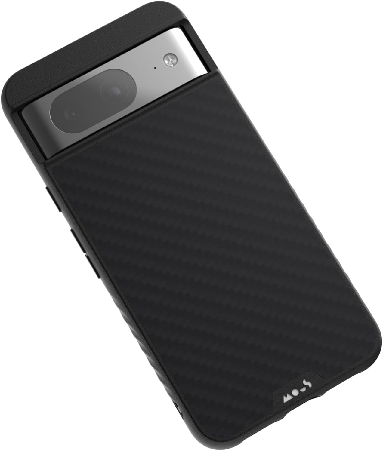 Mous for Google Pixel 8 Case Magsafe Compatible - Limitless 5.0 - White Acetate - Protective Pixel 8 Case - Shockproof Phone Cover  Mous Carbon Fiber Google Pixel 8 