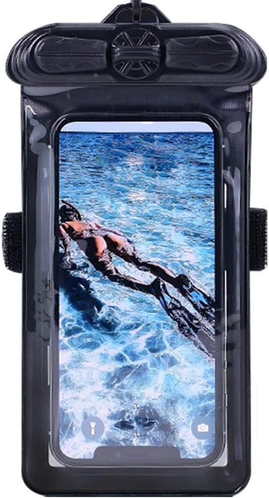 Vaxson Phone Case Black, Compatible with HTC EMOBILE Dual Diamond（ S22HT ） Waterproof Pouch Dry Bag [ Not Screen Protector Film ]  compatible with htc EMOBILE Dual Diamond（ S22HT ）   