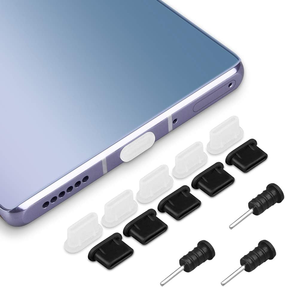 32 Pcs anti Dust Plugs Kit,Danzix Silicone USB-C Dust Plug for Type-C Cell Phone,Macbook, Laptop,Samsung Galaxy S8,S9,S10,S20 and Any Type C Jack  DanziX   