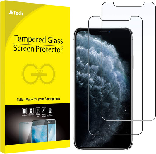 Jetech Screen Protector for Iphone 11 Pro, Iphone Xs and Iphone X 5.8-Inch, Tempered Glass Film, 2-Pack  JETech   
