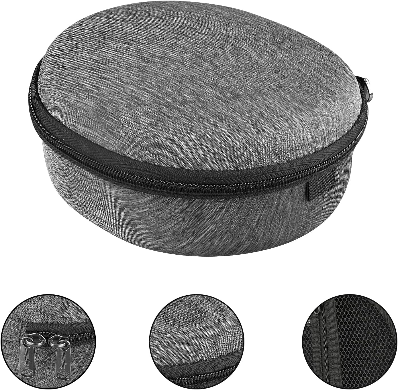 Kingshion Hard Headphone Case Compatible with Beats Studio3.0 Wireless, Studio2.0 Travel Carrying Bag for Studio, Solo Pro Headphones (Dark Grey)  Kingshion   