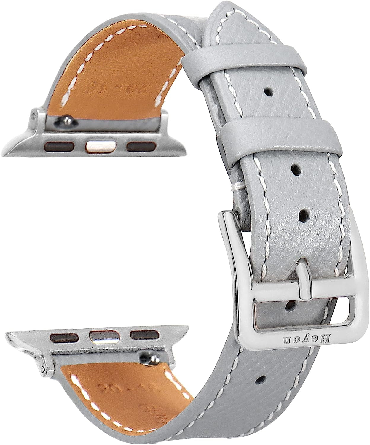 Heyon Women Leather Band Compatible with Apple Watch 38Mm 40Mm 42Mm 44Mm,Genuine Leather Watch Band for Iwatch  Heyon   