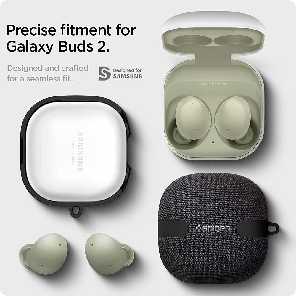 Spigen Urban Fit Designed for Galaxy Buds2 Pro Case (2022) / Galaxy Buds 2 Case (2021) / Galaxy Buds Pro Case (2021) / Galaxy Buds Live Case (2020) - Black  Spigen   