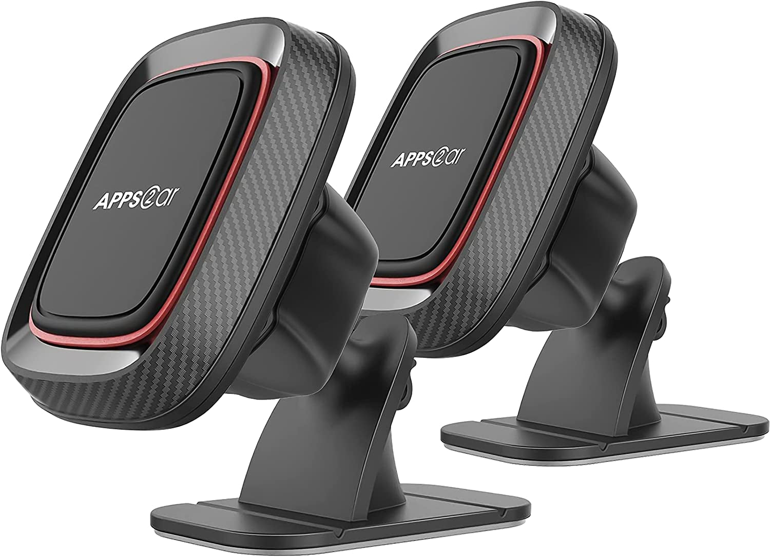 [2 Pack] Magnetic Phone Holder for Car, Apps2Car [Super Strong Magnet] Phone Mount for Car, Dashboard Magnetic Car Phone Holder Mount with Strong VHB Adhesive Mounting, Compatible with Iphone, Samsung  Wiiki-Tech   