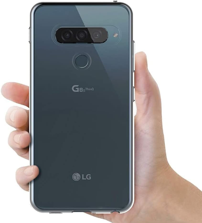 Maijin Case for LG G8 Thinq (6.1 Inch) Soft TPU Rubber Gel Bumper Transparent Back Cover  MaiJin   