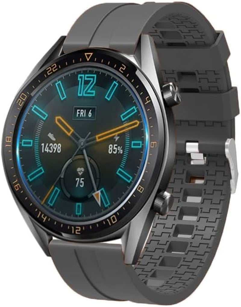 BUDAY Silicone Straps for Garmin Vivoactive 3 Music/Forerunner 645 245 245M/ Vivomove Band Sport Wristband for Garmin Venu Correa  BUDAY J For Vivoactive 3 