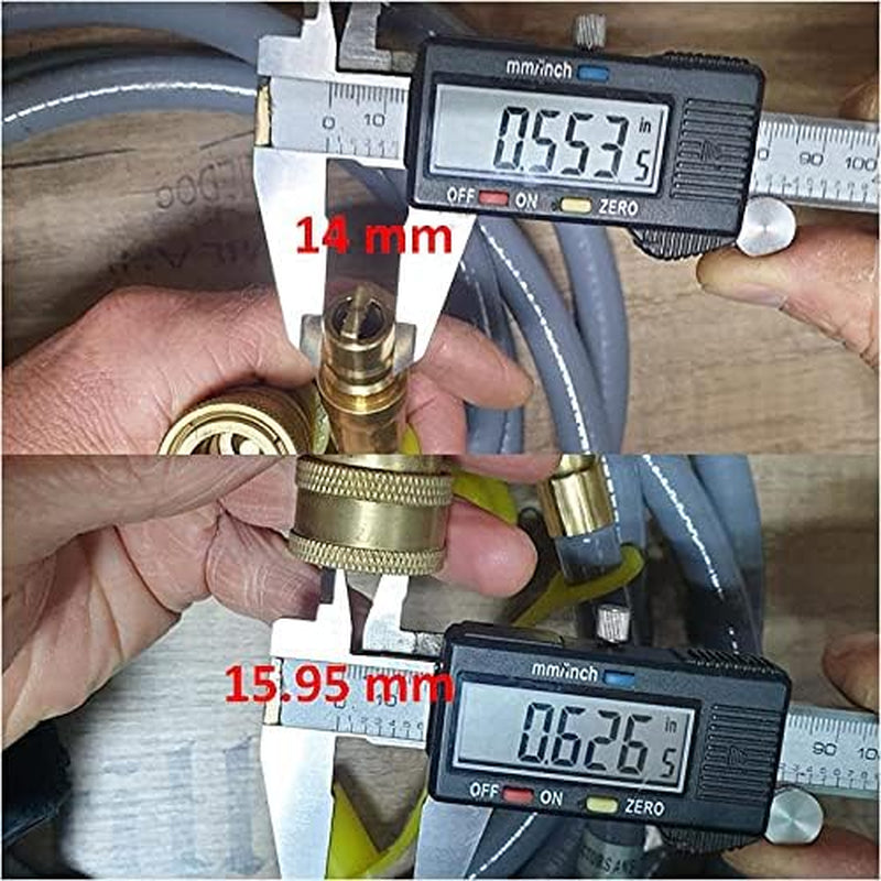 Aupro 3/8 Gas Port Plug and Dust Cap 3/8" Quick Disconnect Connect Propane Natural LP  AuPro   