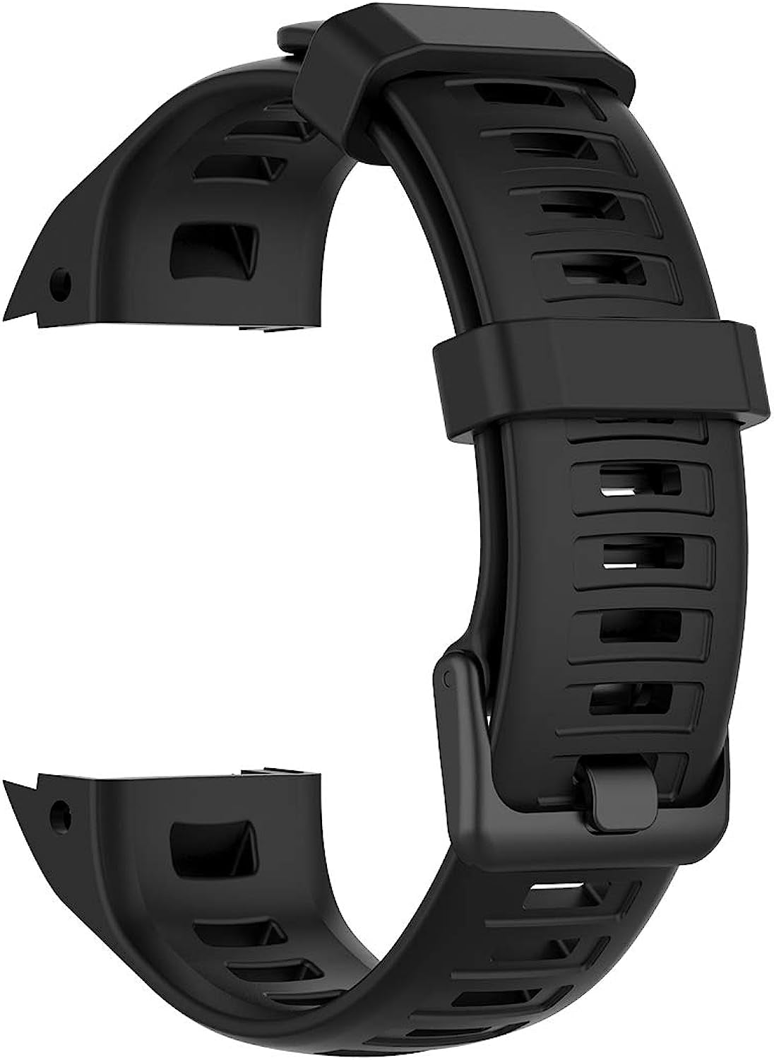 Foundeast Compatible with Garmin Instinct 2/Instinct /Instinct Tactical/Esports/Solar/Tide Bands, Replacement Silicone Water Resistant Fitness Watch Wrist Band Strap for Instinct Smartwatch with Adapter Tools (Black)  FitTurn   