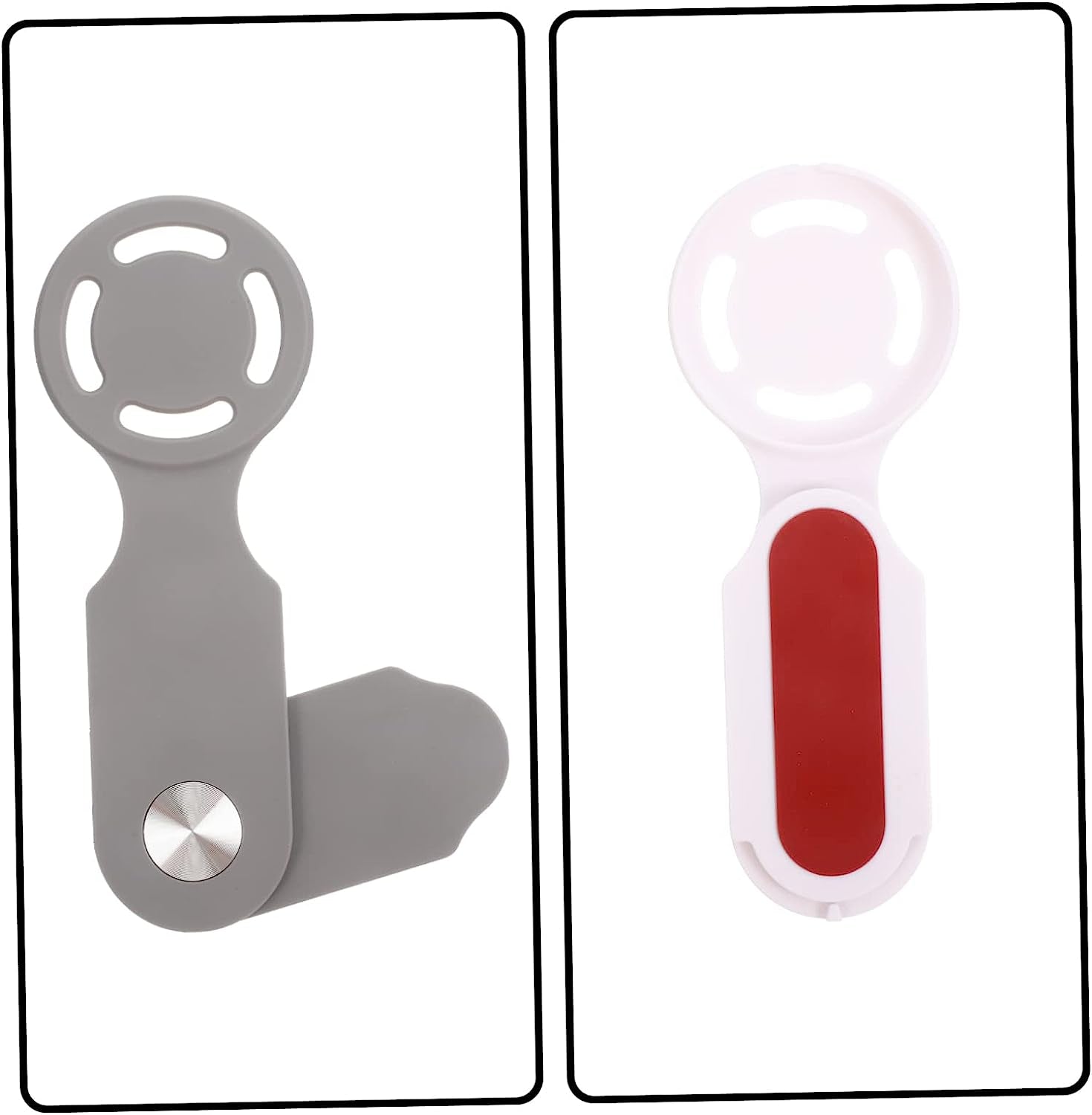 Gatuida 2Pcs Mobile Phone Holder PC Laptop Magnetic Phone Holder Magnetic Cell Phone Holder Tablet Stand for Desk Magnetic Laptop Shelf Laptop Cell Phone Cradle Cell Phone Mount Magnetic  Gatuida   