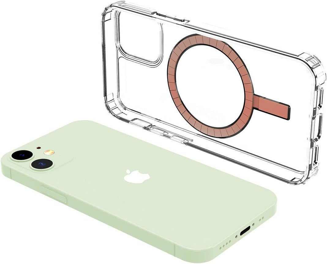 Aicase Iphone 12 Mini Clear Case with Built-In Magnetic Circle for Iphone 12 Mini 5.4 Inch 2020  AICase   