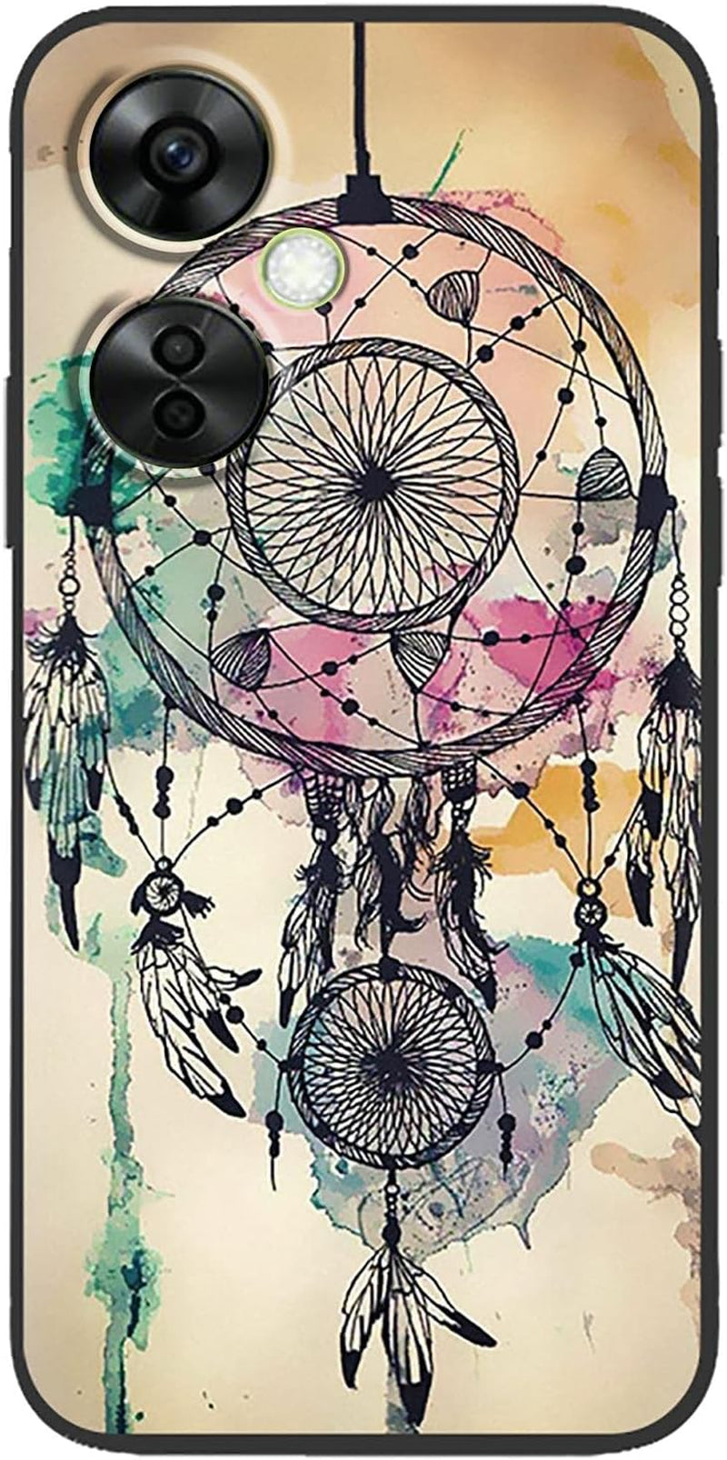 FZZSZS Case for Oneplus Nord N30,Soft Anti-Scratch Black Protective Shell Silicone Flexible TPU Phone Case Protection Cover for Oneplus Nord N30 (6.72") - LLM46  FZZSZS Llm10  