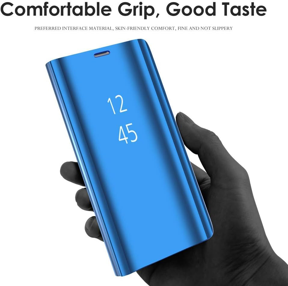 XYX Case for LG G8 Thinq,Lg G8,Ultra Slim Clear View Full Body Protection Cover with Mirror for LG G8 Thinq/Lg G8 (Sky Blue)  XYX   