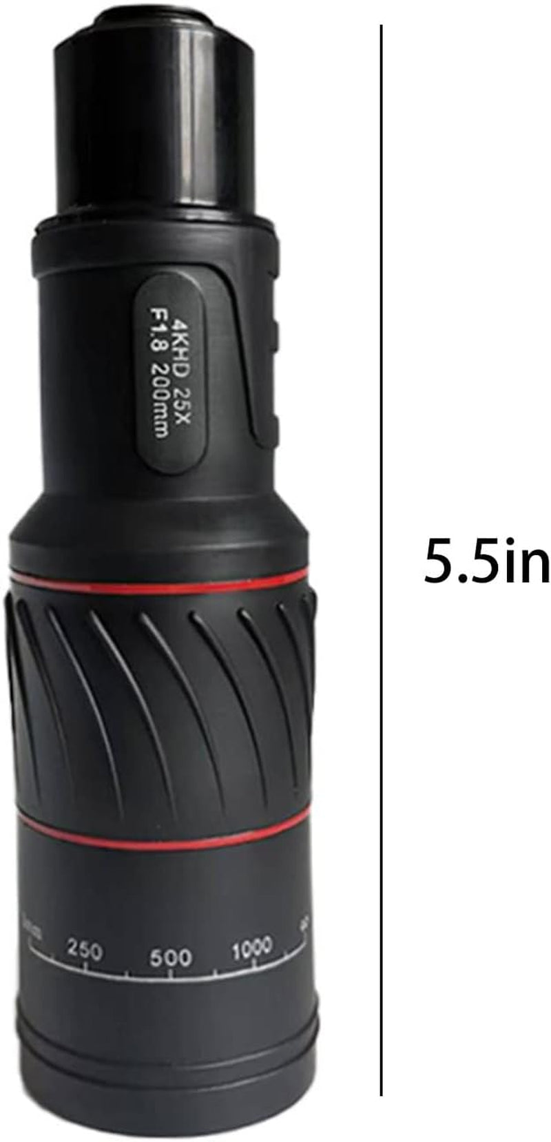 25X Monocular HD High Power Cell Phone Camera Binoculars Suitable for Most Smart Phones Adjustable Telephoto Lens for Mobile Phone Photography  LADIGASU   