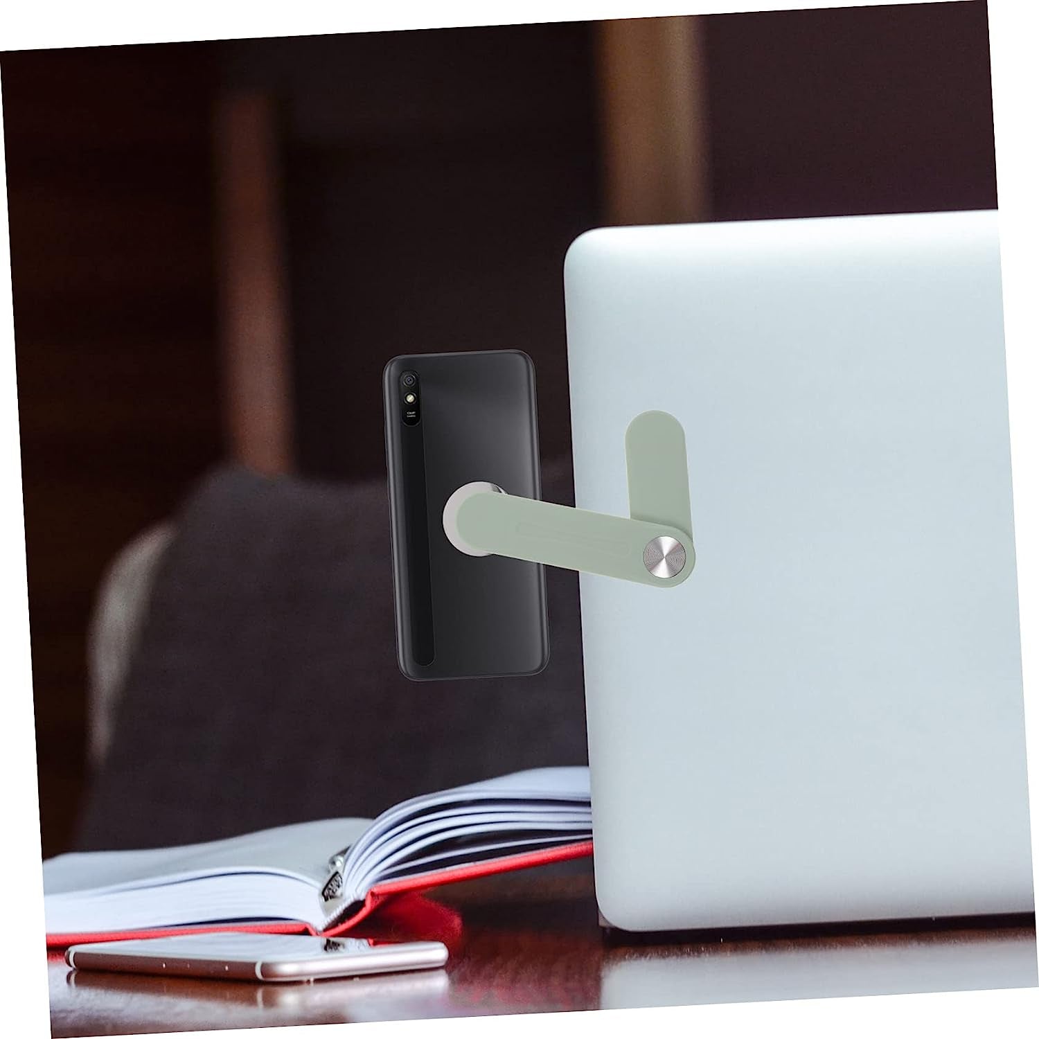 BETOOKY Expand Mobile Phone Bracket Smart Phones Laptop Phone Holder Smartphone Stand Magnetic Phone Holder Computer Side Mount Clip Laptop Side Mount Phone Holder Laptop Holder Telephone  BETOOKY   