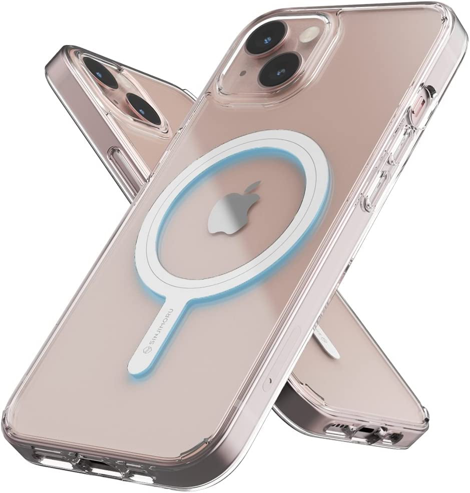 Sinjimoru Shockproof Iphone Case with Magsafe, PC & TPU Clear Phone Case for Iphone Case for Magsafe. M-Airclo for Iphone 14 Pro  Sinjimoru Co.Ltd iPhone 13  