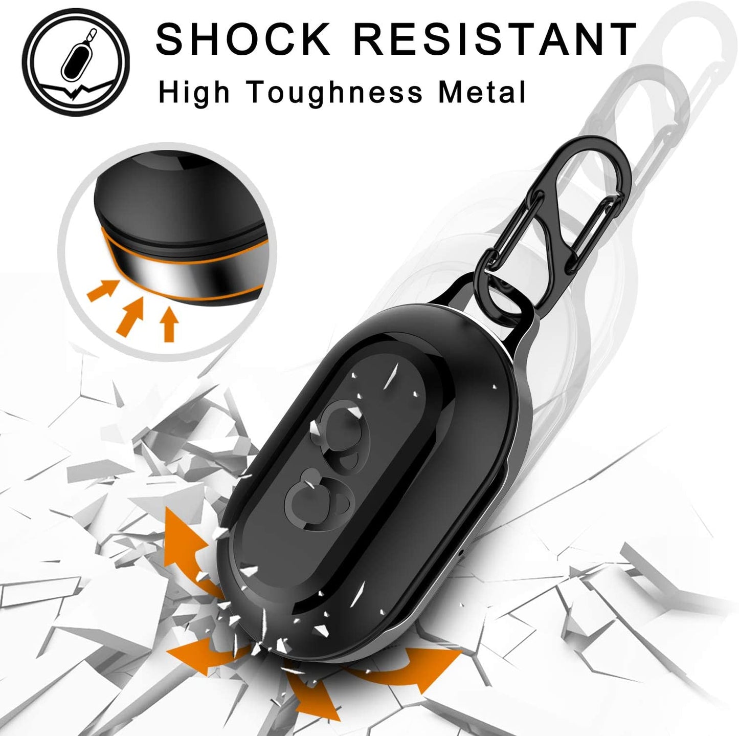 HALLEAST for Galaxy Buds Case Cover, Galaxy Buds+ plus Carrying Case TPU Full Protective Skin with Keychain for Galaxy Buds Wireless 2019 2020 Earbuds Accessories, Black  HALLEAST   