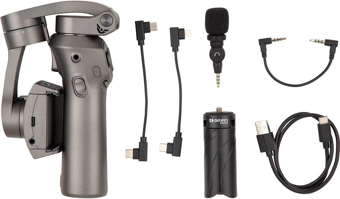 Benro 3 Axis Handheld Gimbal with Saramonic Smartmic  Benro   