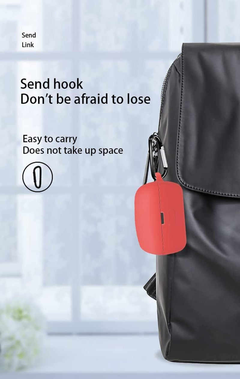 USTIYA Case for Sony Linkbuds WF-L900 Protective Silicone Case with Keychain Cover (Black)  Shenzhen Jinyi Technology Co., Ltd.   