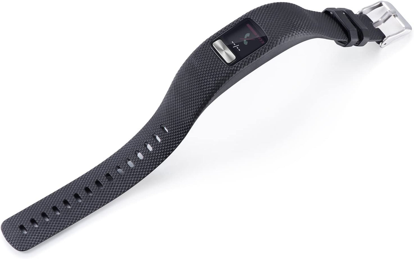 Compatible for Garmin Vivofit 4 Band, Newest Silicone Replacement Watchband Strap Band Wristband for Garmin Vivofit 4(No Tracker (Black, Large)  ZSZCXD   