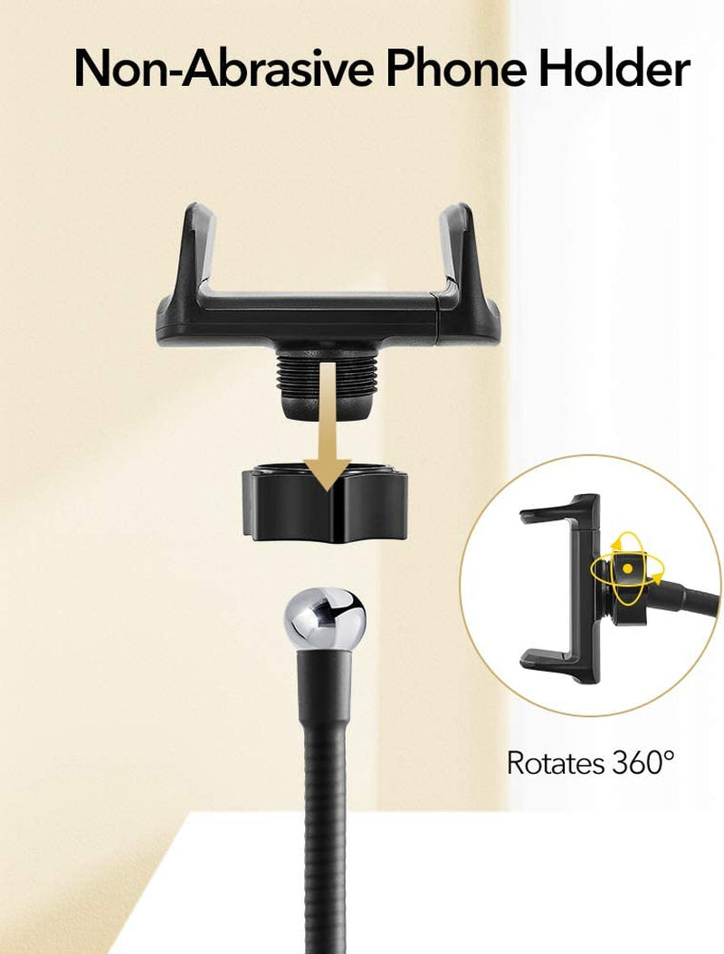 ESR Selfie Ring Light with Tripod Stand and Phone Holder, Dimmable Beauty 10-Inch Ring Light for Vlogs, Selfies, Makeup, Livestreaming, Videos, and Photography, Compatible with Iphone and Android  Electronic Silk Road Corp   