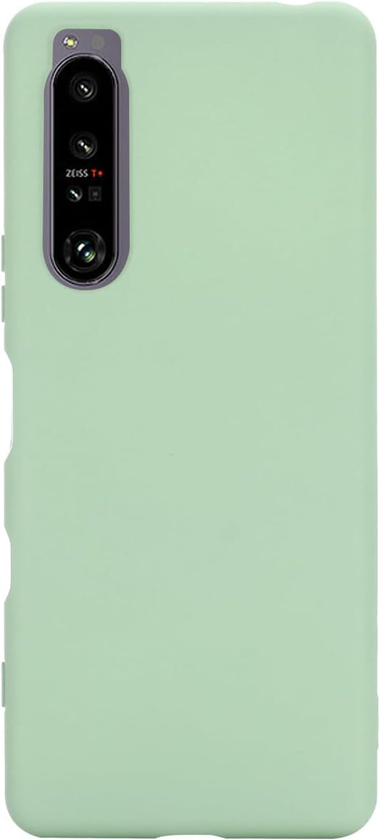 Case for Sony Xperia 1 IV, Liquid Silicone Protective Phone Case for Sony Xperia 1 IV with Silicone Lanyard, Slim Thin Soft Shockproof Cover for Sony Xperia 1 IV Silicone Case Green  Generic   