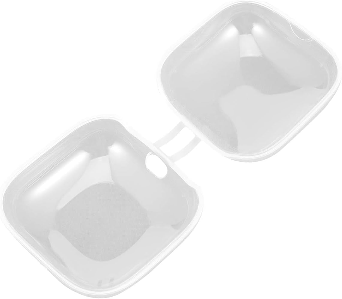 Earbuds Clear Case Earphone Case Cover Transparent Headphone Carrying Case Accessories Compatible for Powerbeats Pro Earbuds Case  Hemobllo   