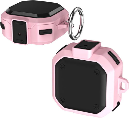 SKPY Cases for Samsung Galaxy Buds2 Pro/Buds 2/Buds Pro/Buds Live with Lock, Cool PC Armor Series Shockproof Cover with Keychain for Boys Teens  SKPY   