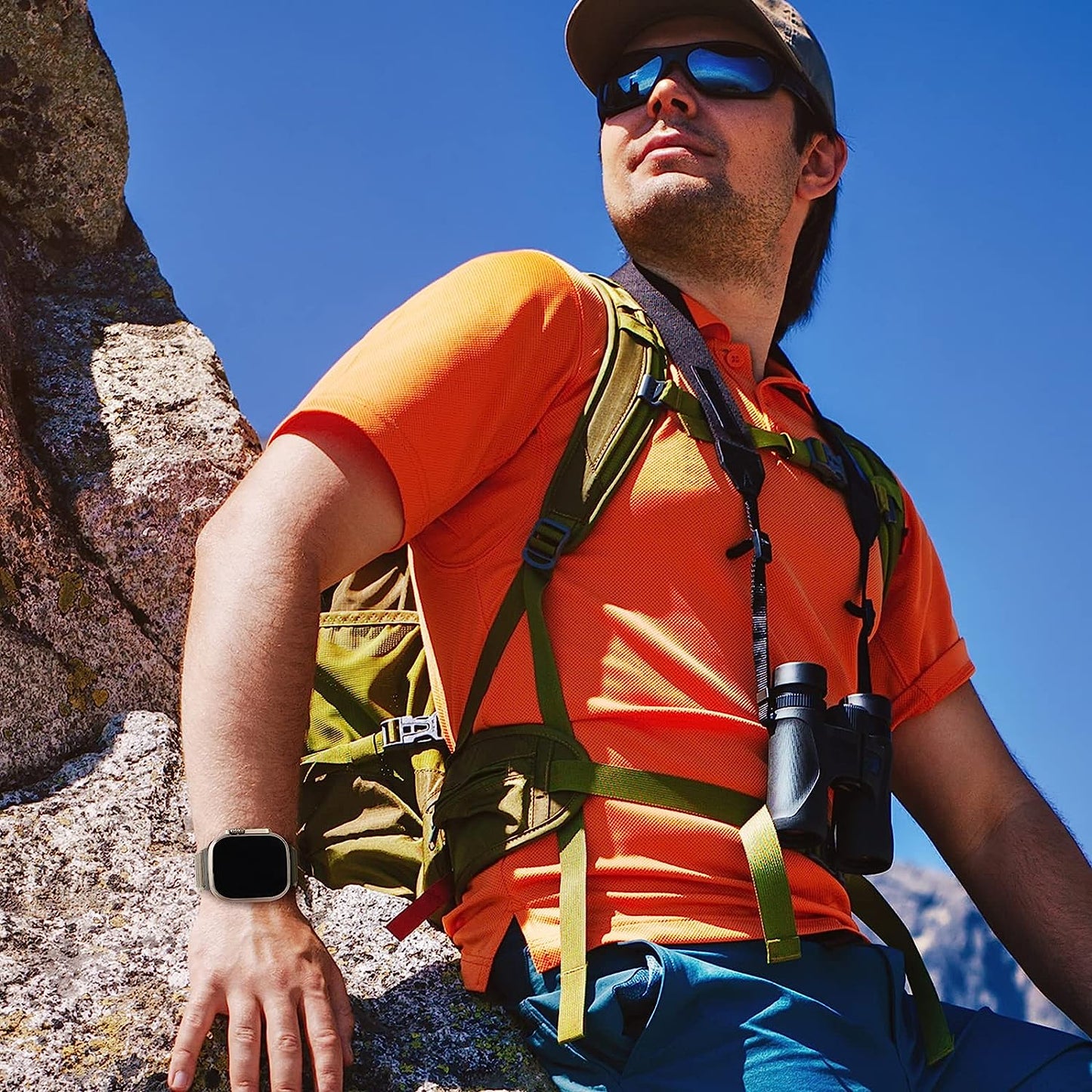 DYKEISS 3 Pack Alpine Loop Nylon Bands Compatible with Apple Watch Band 49Mm 45Mm 44Mm 42Mm 41Mm 40Mm 38Mm, Sport Titanium G-Hook Braided Strap for Iwatch Ultra Series 8/7/SE/6/5/4/3/2/1 Women Men  DYKEISS   