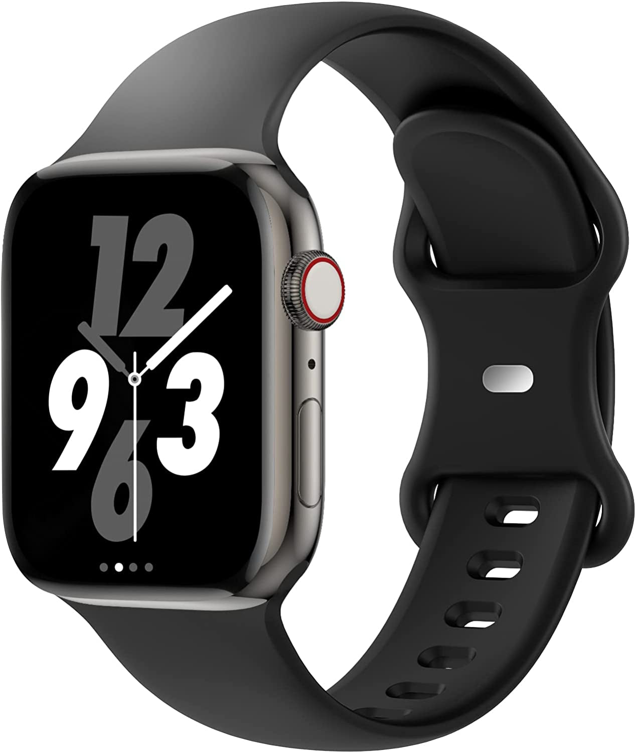 Acrbiutu Bands Compatible with Apple Watch 38Mm 40Mm 41Mm 42Mm 44Mm 45Mm 49Mm, Replacement Soft Silicone Sport Accessory Strap Wristbands for Iwatch Series Ultra 8/7/6/5/4/3/2/1 SE Women Men  Acrbiutu   