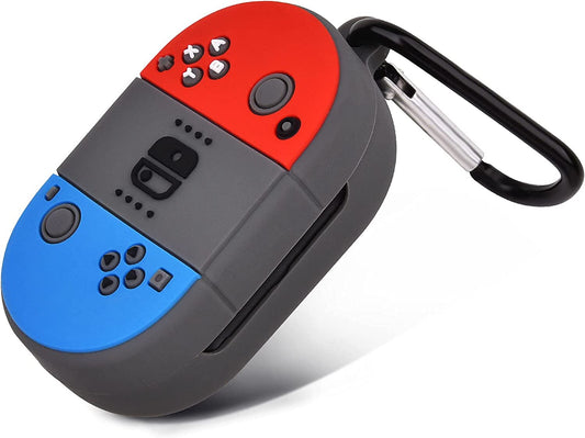 QINGQING Switch Case Compatible with Samsung Galaxy Buds plus (2020) / Galaxy Buds (2019), Cute 3D Cartoon Funny for Women Men Boys Girl Cover, Soft Silicone Fashion Character Skin Cases  QINGQING   