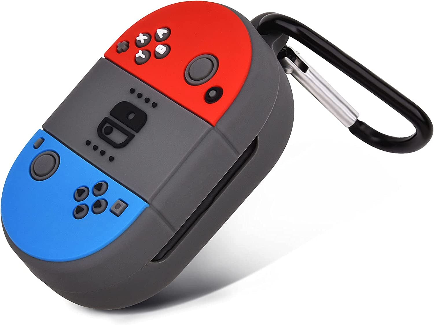 QINGQING Switch Case Compatible with Samsung Galaxy Buds plus (2020) / Galaxy Buds (2019), Cute 3D Cartoon Funny for Women Men Boys Girl Cover, Soft Silicone Fashion Character Skin Cases  QINGQING   