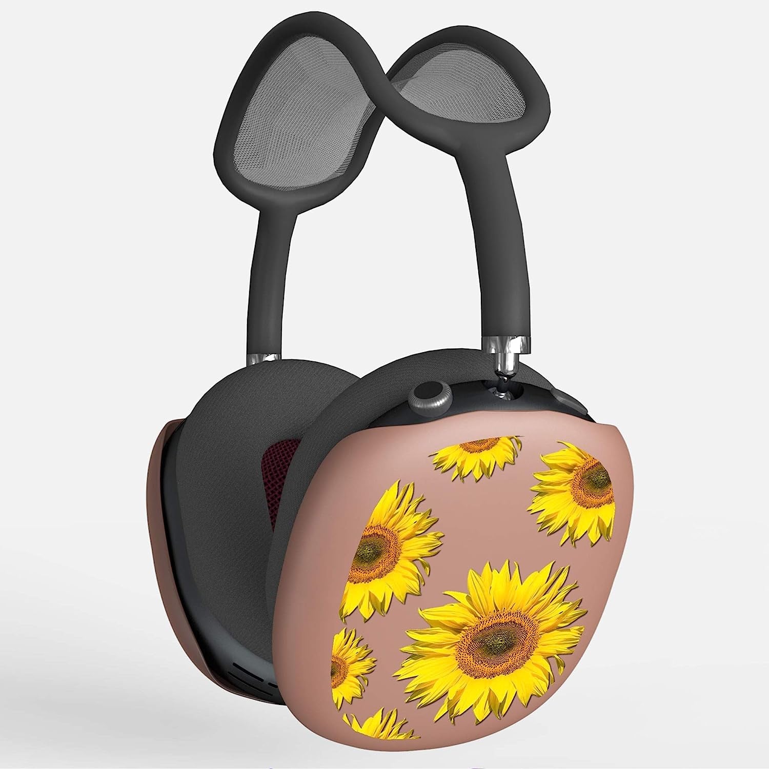 Pimpcase Compatible with Airpods Max Case Cover Headphone Flamingo  PimpCase Sunflowers  