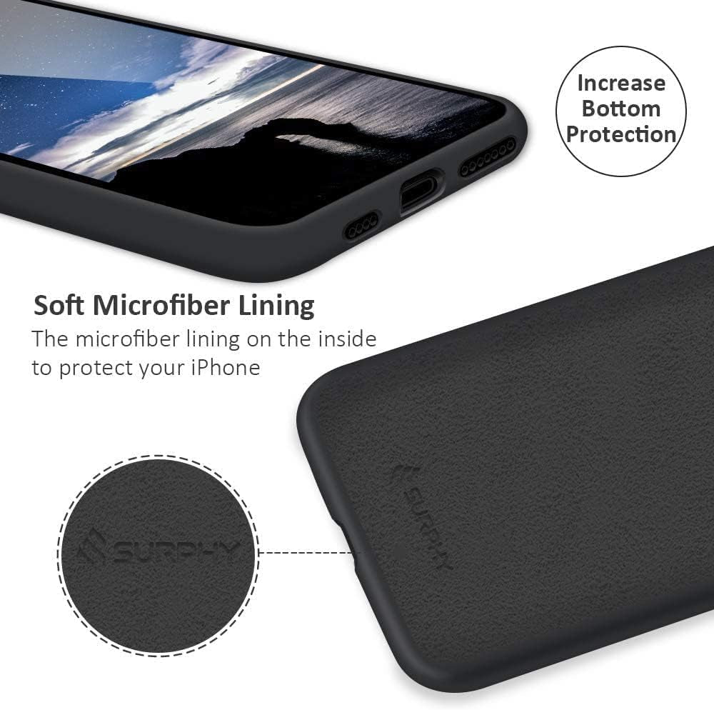 Case for Xiaomi Poco M4 Pro 5G Silicone Liquid,Soft Gel Microfiber Lining Cushion Bumper for Xiaomi Poco M4 Pro 5G with Ring Holder Kickstand Support Magnetic Case Black  Leton   