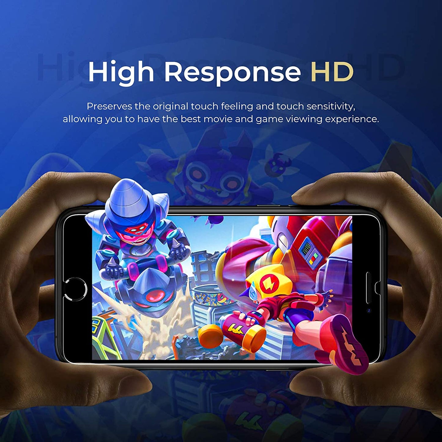 Oribox Privacy Screen Protector for Iphone 8, 7,SE 2020 (4.7 Inch) Anty- Spy Tempered Glass Screen Protector,2-Pack  ORIbox   