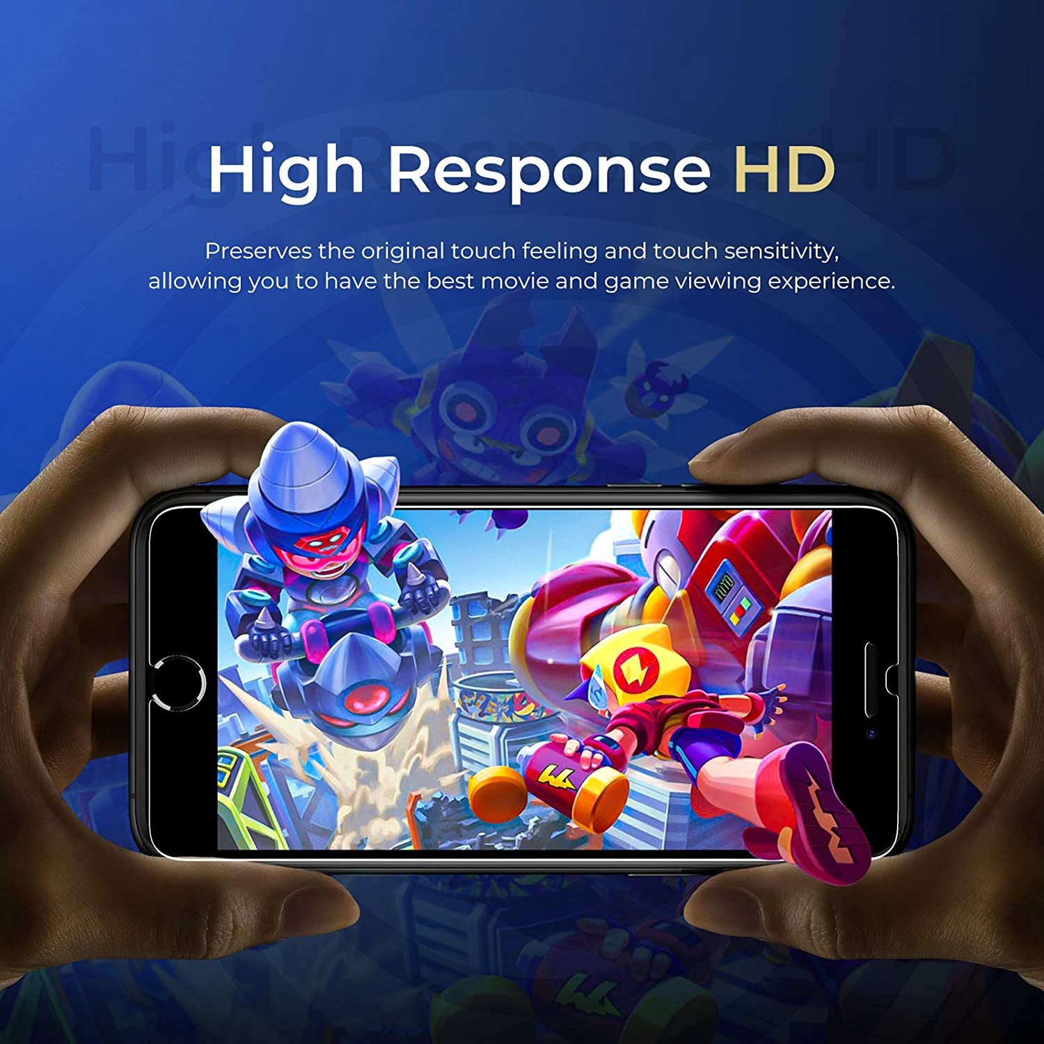 Oribox Privacy Screen Protector for Iphone 8, 7,SE 2020 (4.7 Inch) Anty- Spy Tempered Glass Screen Protector,2-Pack  ORIbox   