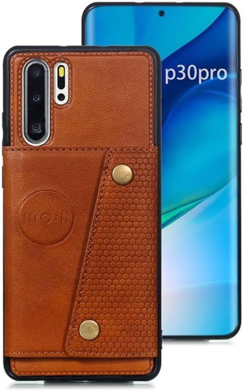 YOGISU Card Holders Wallet Case for Huawei P30 Pro P20 Lite 2019 Mate 40 30 20 Honor 9X 20 Lite Pro Leather Card Slot Back Cover,Auburn,For Mate 20 Lite  YOGISU   