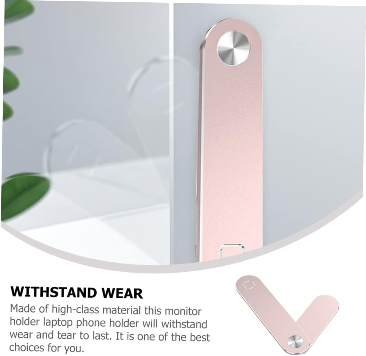 MAGICLULU Flat Expansion Bracket Metal Holder Magnetic Mount Latop Magnetic Phone Rack Magnetic Cell Phone Fixed Clip Mobile Phone Expansion Stand Magnetic Laptop Phone Stands Notebook 1 Set  MAGICLULU   