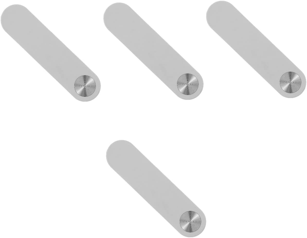 Mobestech 4Pcs Extension Phone Magnetic Compatible with Any Laptop Side Mobile Computer Expansion Holder for Screen Foldable White Adjustable Monitor Mount Bracket  Mobestech   