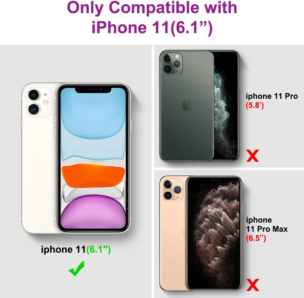 Yebowe Compatible with Iphone 11 Case, Cute 3D Tin Foil Pleated Luxury Phone Cover for Women Girls Cool Bling Designer Soft Silicone Case for Iphone 11, Rose Gold  Yebowe   