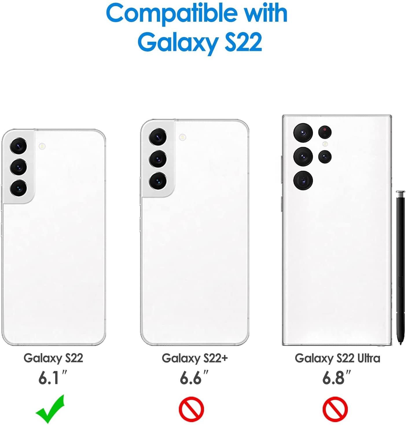 Jetech Slim Fit Case for Samsung Galaxy S22 5G 6.1-Inch, Thin Phone Cover with Shock-Absorption and Carbon Fiber Design (Pink)  JETech   