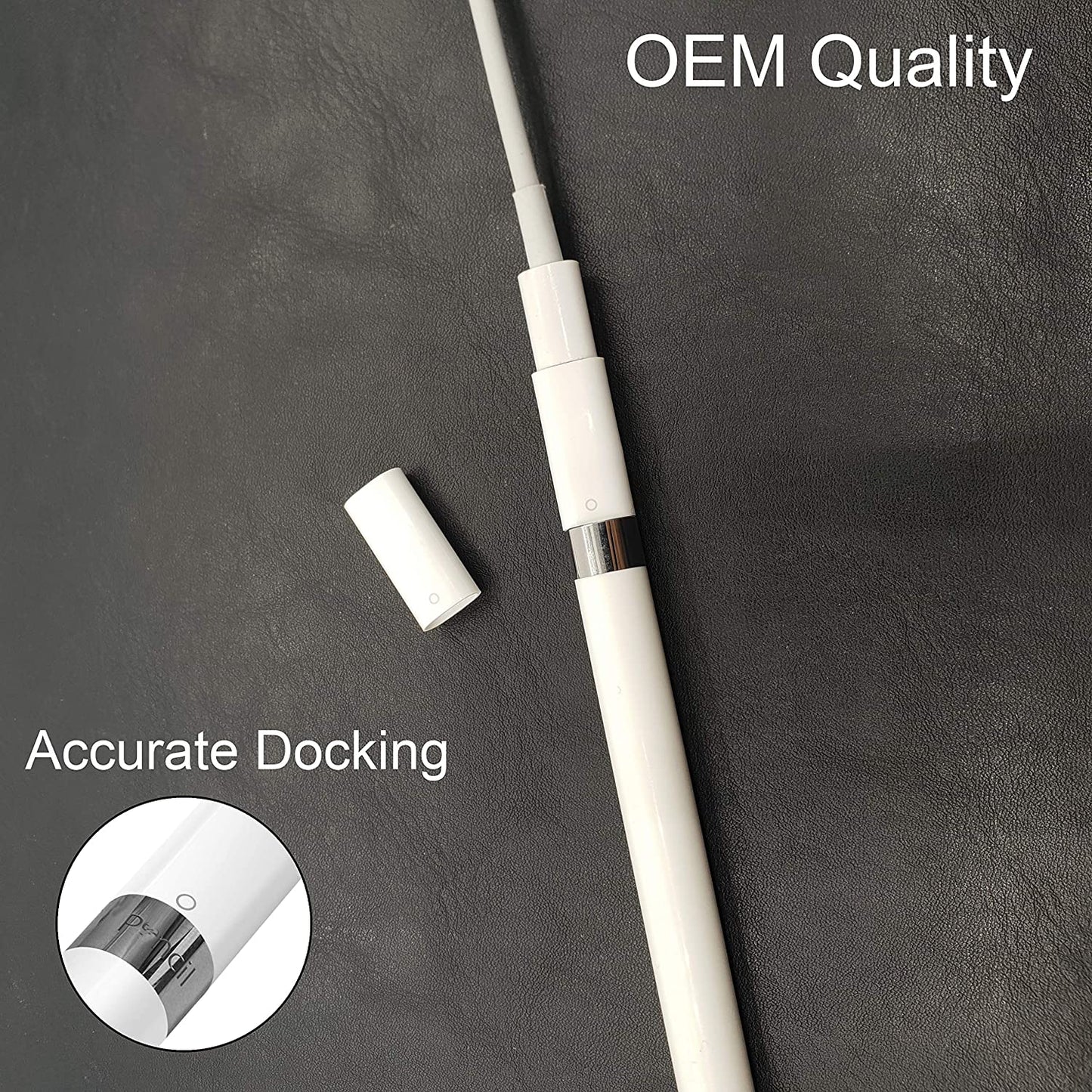 Replacement Ipencil Magnetic Replacement Caps + Charging Adapter Fits for Apple Pencil Gen 1St,Pencil Protector Cap and Charger Convertor Compatible Withapple Pencil 1  Reeyear   