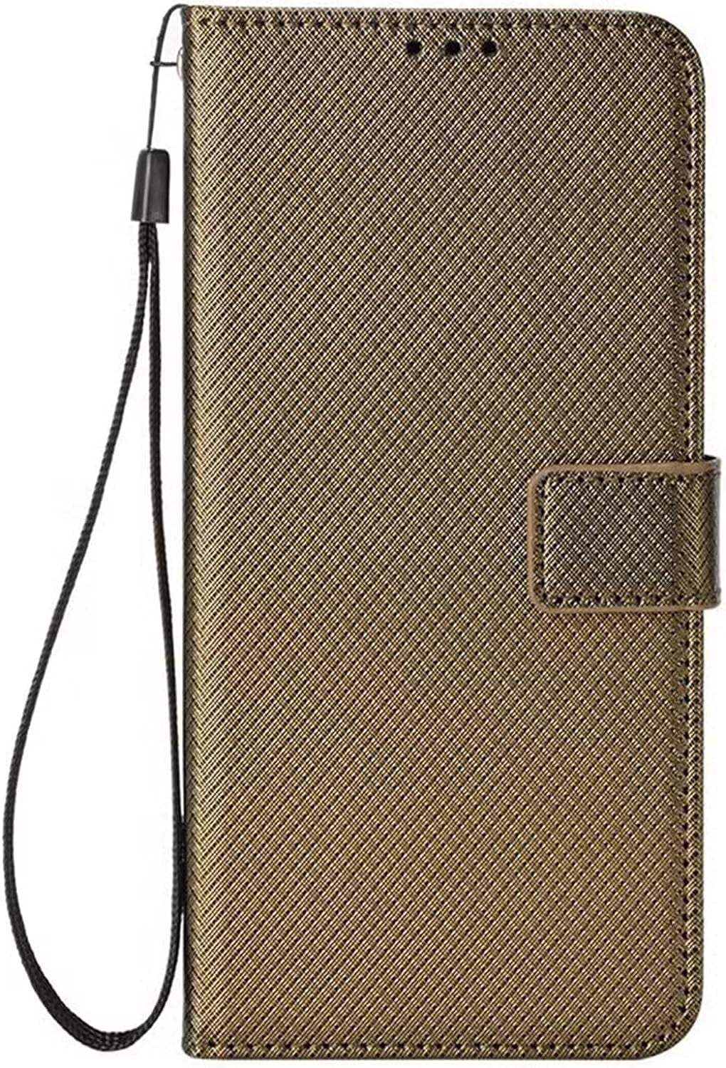 Phone Case for Sony Xperia 10 III, Leather Wallet Case for Sony Xperia 10 III Non-Slip PU Leather Cover, Flip Folio Book Phone Cover for Sony Xperia 10 III Case  Generic Dark Golden Sony Xperia 10 Iii 