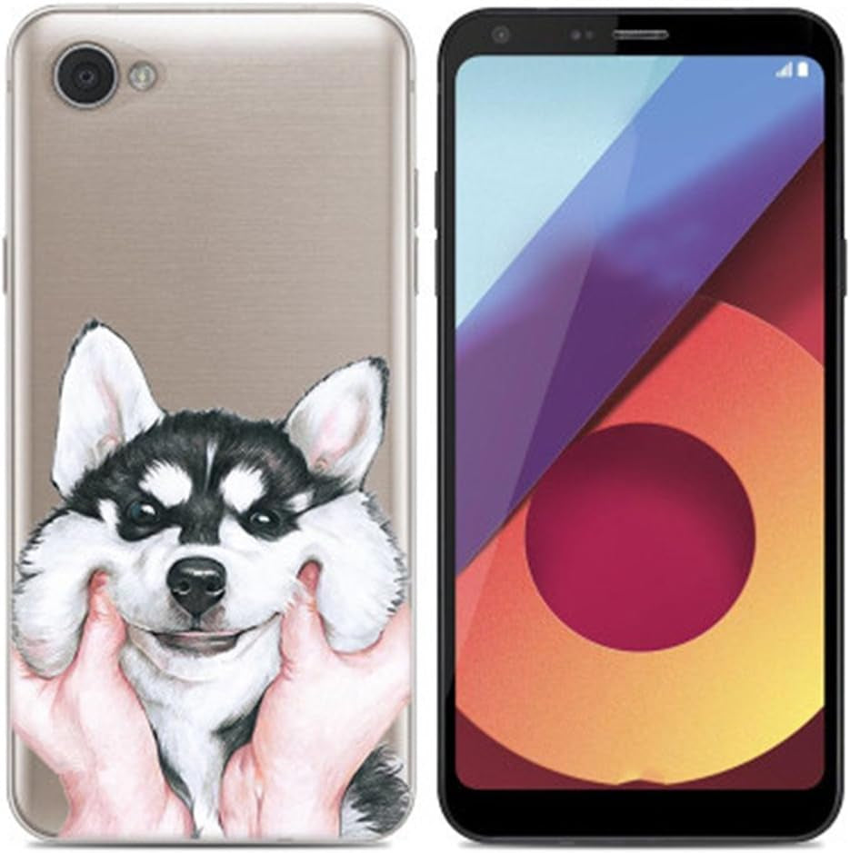 Case for LG G7,Colorful Leopard Phoenix Eiffel Tower Graffee Pirate Pattern Shocproof Flexible Soft TPU Bumper Case for LG G7/ LG G7 Thinq(Phoenix)  RB-CASE Tpu15 Husky Dog  